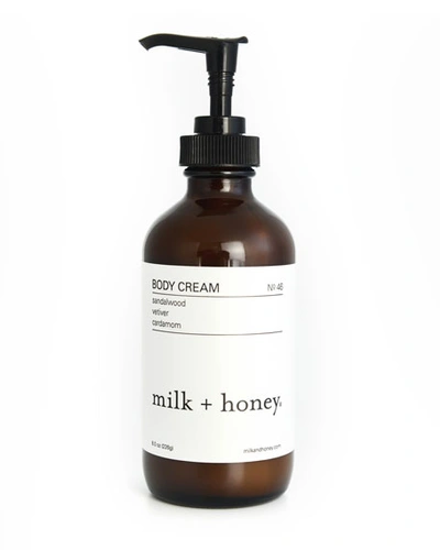 Milk + Honey Body Cream No. 46, 8.0 Oz.