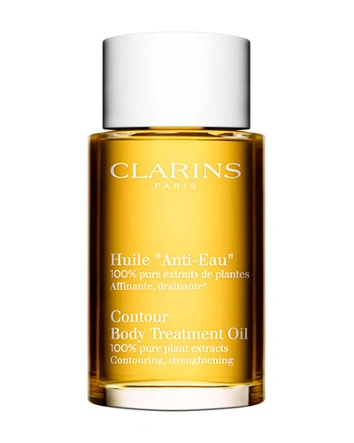 Clarins Body Treatment Oil, Anti Eau In Beige
