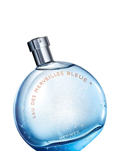 HERMES EAU DES MERVEILLES BLEUE EAU DE TOILETTE, 3.3 OZ.,PROD203470377