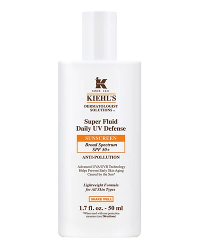 Kiehl's Since 1851 Super Fluid Daily Uv Defense Spf 50+ Sunscreen, 1.7 Oz./ 50 ml