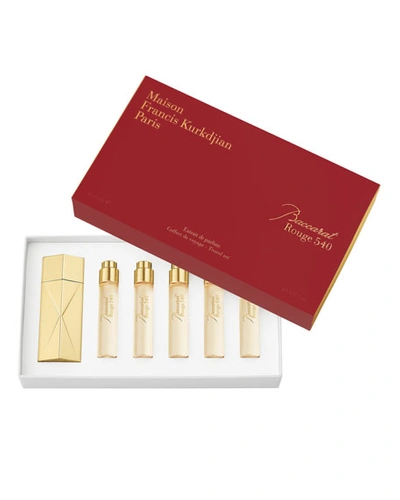 MAISON FRANCIS KURKDJIAN BACCARAT ROUGE 540 EXTRAIT DE PARFUM TRAVEL SET, 5 X 0.4 OZ.,PROD214150134