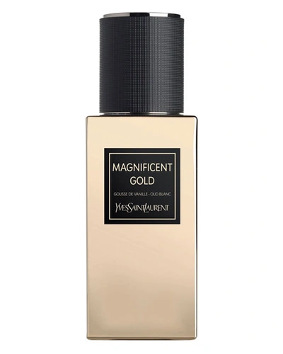 Saint Laurent Le Waistcoatiaire Des Parfums Collection Orientale Magnificent Gold Eau De Parfum, 2.5 Oz./ 75 ml In Neutrals