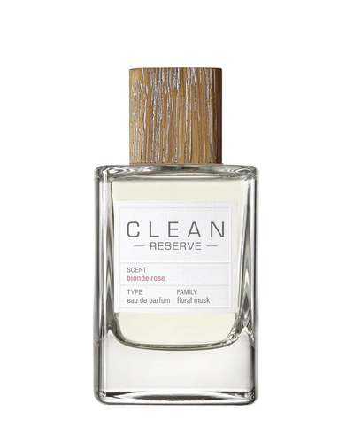 Clean Reserve - Blonde Rose 3.4 oz/ 101 ml Eau De Parfum Spray