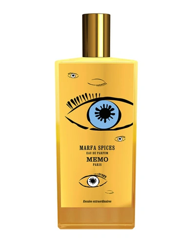 MEMO PARIS MARFA SPICES EAU DE PARFUM, 2.5 OZ./ 75 ML,PROD210130107