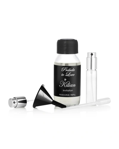 Kilian Prelude To Love, Invitation Refill With Its Funnel And Pump, 1.7 Oz./ 50 ml