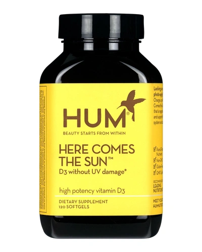 Hum Nutrition Here Comes The Sun Vitamin D Supplement 120 Softgels