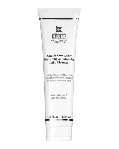 Kiehl's Since 1851 Dermatologist Solutions Clearly Corrective Brightening & Exfoliating Daily Cleanser, 5.0 Fl. Oz. In No Color