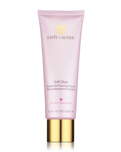 ESTÉE LAUDER SOFT CLEAN MOISTURE RICH FOAMING CLEANSER, 4.2 OZ.,PROD18270026