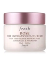 Fresh Rose & Hyaluronic Acid Deep Hydration Moisturizer 1.6 oz/ 50 ml