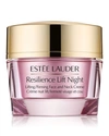 ESTÉE LAUDER RESILIENCE MULTI-EFFECT NIGHT TRI-PEPTIDE FACE AND NECK MOISTURIZER CRÈME,PROD202160034