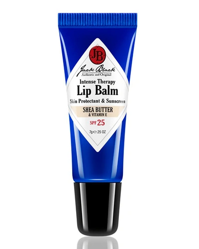 Jack Black Intense Therapy Lip Balm Spf 25 Shea Butter & Vitamin E 0.25 oz