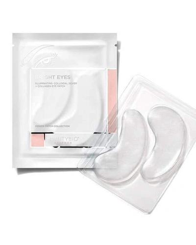 Beautybio Bright Eyes Collagen-infused Brightening Colloidal Silver Eye Masks 15 Pairs