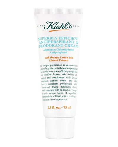 Kiehl's Since 1851 Superbly Efficient Anti-perspirant & Deodorant Cream, 2.5 Oz.