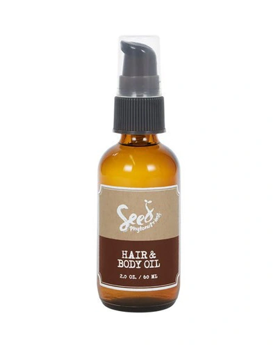 Seed Phytonutrients Hair And Body Oil, 2 Oz./ 60 ml