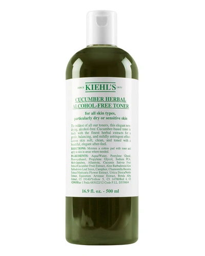Kiehl's Since 1851 Cucumber Herbal Alcohol Free Toner In 16.9 oz