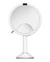 Simplehuman Trio Eight Inch Multi-magnification Sensor Makeup Mirror