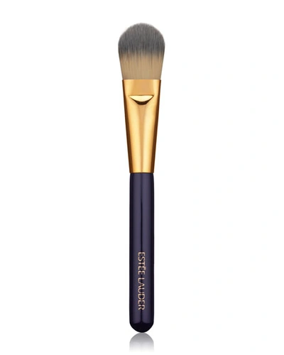 Estée Lauder Foundation Brush 1 In Blue And Gold
