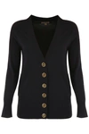 BURBERRY CARDIGAN WITH DECORATIVE BUTTONS,10769095