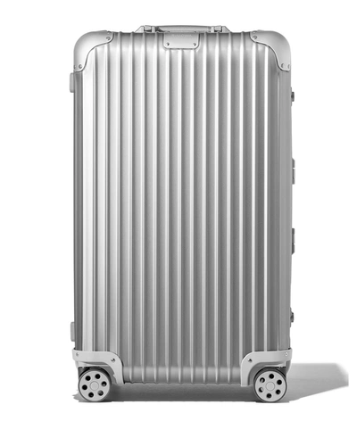 Rimowa Original Trunk Multiwheel Luggage In Silver