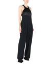 ROBERTO CAVALLI ROBERTO CAVALLI WOMAN JUMPSUIT BLACK SIZE 6 VISCOSE, ACETATE, ELASTANE, SILK