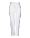 VETEMENTS VETEMENTS WOMAN JEANS WHITE SIZE L COTTON,42713638ND 4