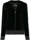 PHILIPP PLEIN PHILIPP PLEIN ZIPPED HOODIE - 黑色