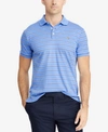 POLO RALPH LAUREN MEN'S STRIPED SOFT TOUCH CLASSIC FIT POLO