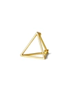 Shihara Triangle Earring 15 In Metallic