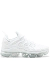 NIKE AIR VAPORMAX PLUS "TRIPLE WHITE" SNEAKERS