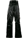 PHILIPP PLEIN COATED SKI TROUSERS