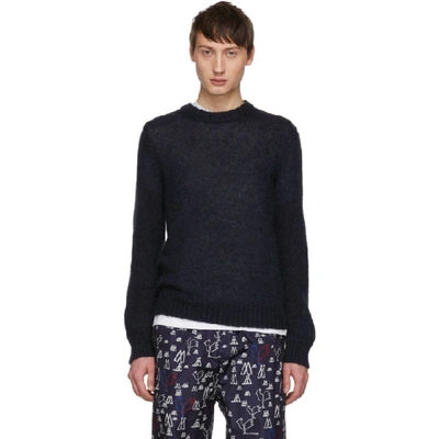 Moncler Cotton Sweater In Black