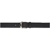 ALEXANDER MCQUEEN ALEXANDER MCQUEEN BLACK TWIN SKULL BELT