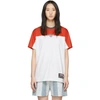 ADIDAS ORIGINALS BY ALEXANDER WANG ADIDAS ORIGINALS BY ALEXANDER WANG RED AND GREY PHOTOCOPY T-SHIRT