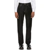 HELMUT LANG HELMUT LANG BLACK MASC HI STRAIGHT JEANS