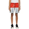 ADIDAS ORIGINALS BY ALEXANDER WANG ADIDAS ORIGINALS BY ALEXANDER WANG RED PHOTOCOPY SHORTS