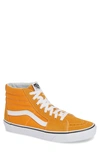 Vans 'sk8-hi' Sneaker In Dark Cheddar/ True White
