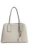 MARC JACOBS THE EDITOR LEATHER TOTE - WHITE,M0012564