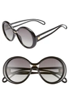 GIVENCHY 56MM ROUND SUNGLASSES,GV7105GS