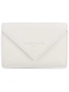 BALENCIAGA BALENCIAGA PAPIER MINI WALLET - 白色