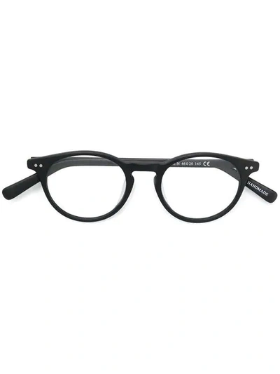 Epos Round Glasses - 黑色 In Black
