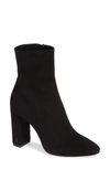 Saint Laurent Lou Ankle Boots In Black Suede