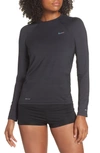 NIKE LONG SLEEVE HYDROGUARD SHIRT,NESS9350NO