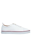 THOM BROWNE THOM BROWNE MAN SNEAKERS WHITE SIZE 7 SOFT LEATHER,11615286JD 13