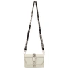 PRADA WHITE SMALL ELECTRA STUDDED BAG