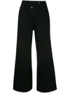 GROUND ZERO CROPPED FLARED JEANS