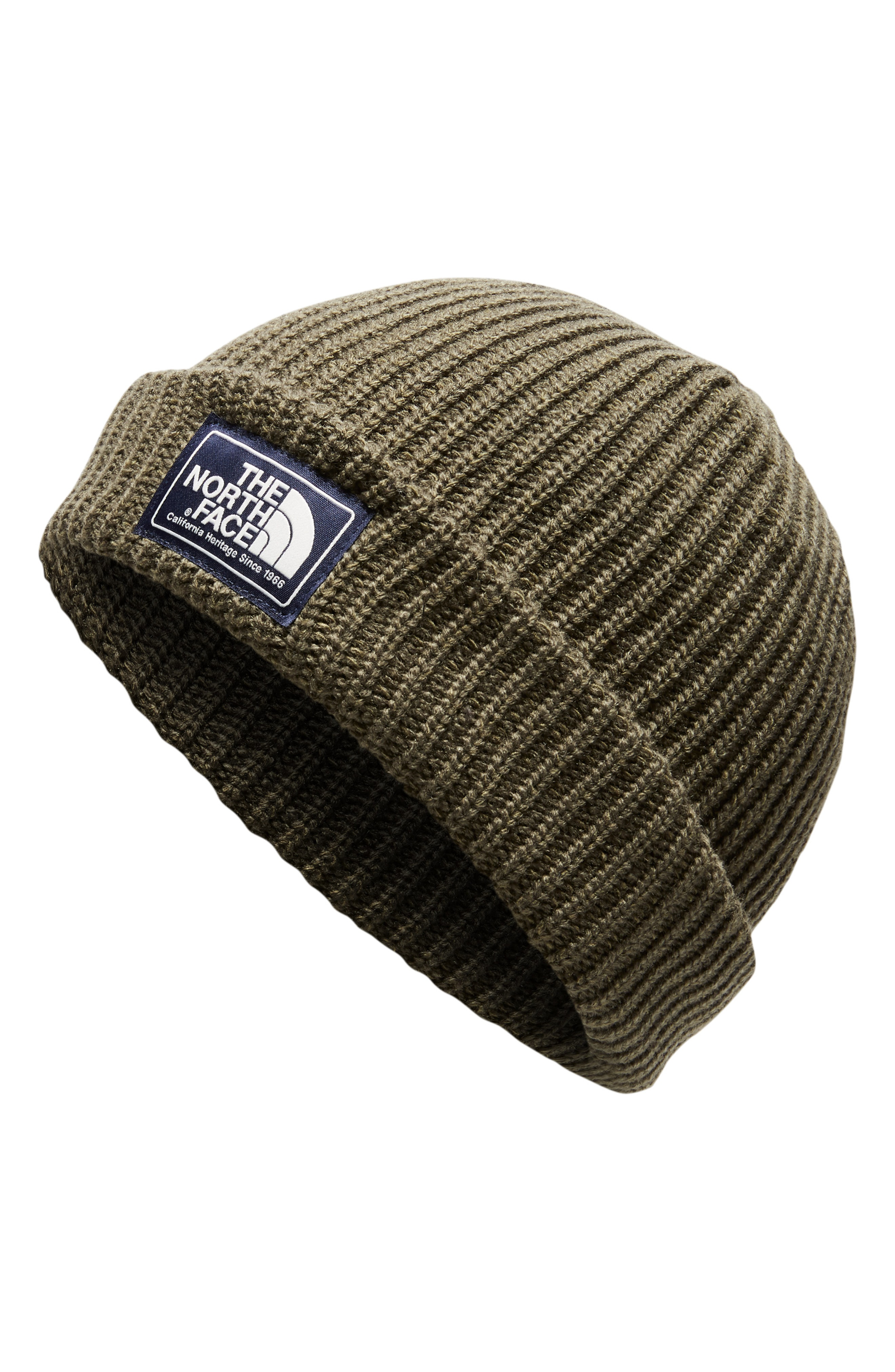 north face salty dog beanie green