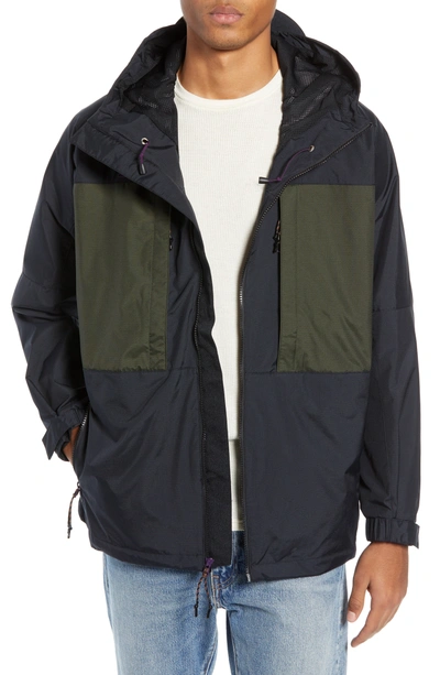 Nike Acg Men's Anorak Jacket In Black/ Sequoia/ Black