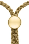 Monica Vinader Petite Fiji Friendship Bracelet, Os In Yellow Gold/ Gold