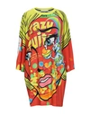 Moschino Women's Multicolor Other Materials Dress In Orange