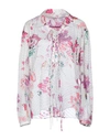 EMANUEL UNGARO Floral shirts & blouses,38787176CU 7